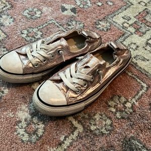 Gold Converse
